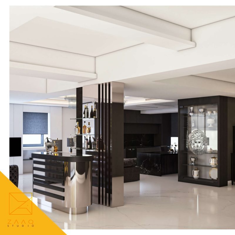 طراحی و اجرای واحد مسکونی برج پارسا واقع در محله فرشته در سال 1403